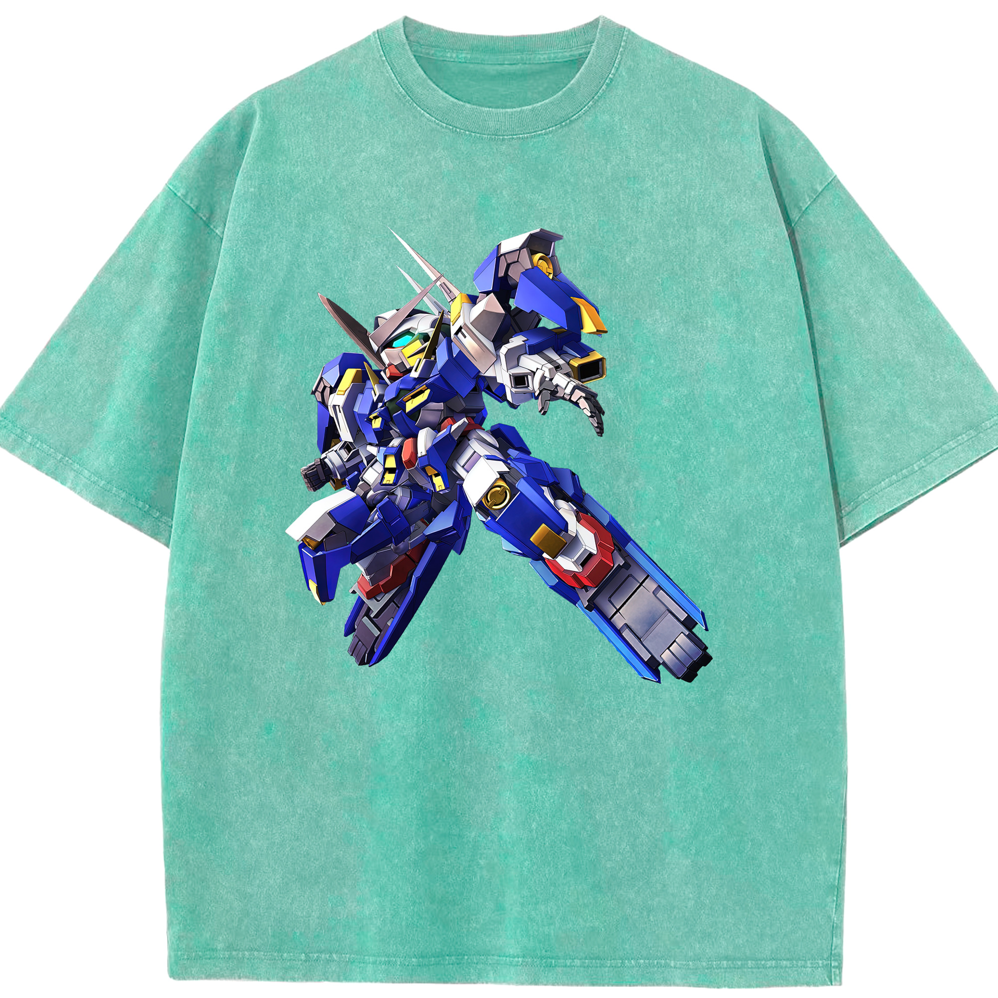 （画像用） 機動戦士ガンダム Mobile Suit Gundam 綿100% ヴィンテージ風 半袖Tシャツ（フロントプリント）